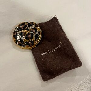 Judith Leiber compact mirror and powder